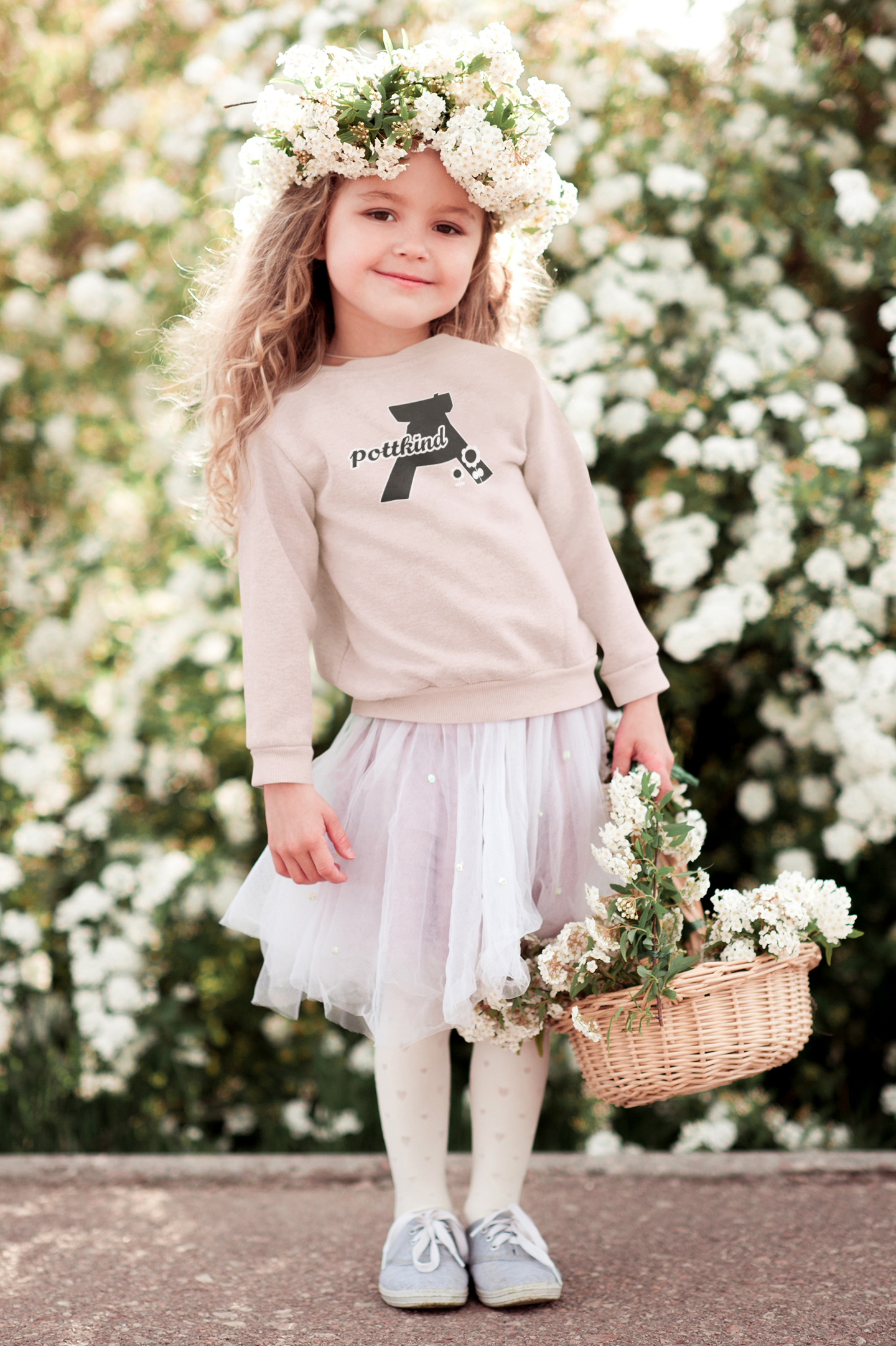 Sweatshirt Baby Changer Turm Blume