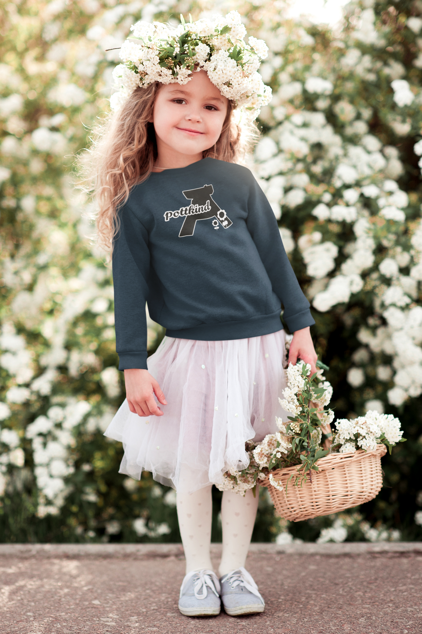 Sweatshirt Baby Changer Turm Blume