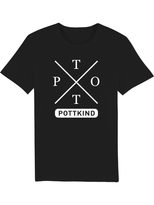 T-Shirt Creator POTT Kreuz Weiß