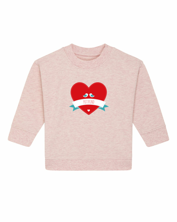 Sweatshirt Baby Changer Herz