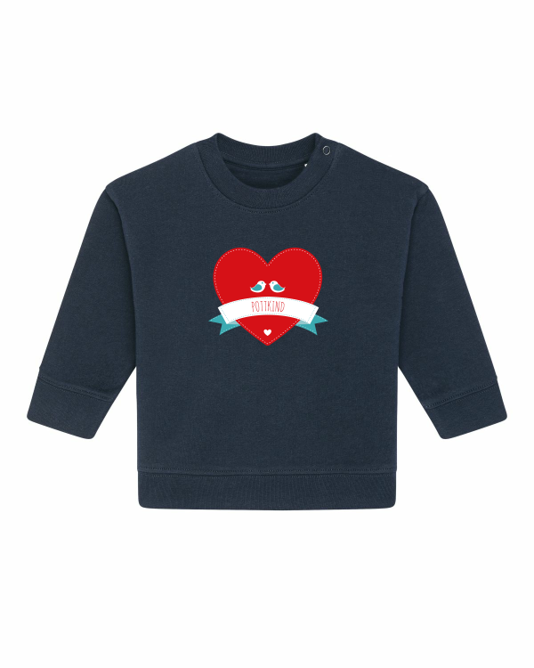 Sweatshirt Baby Changer Herz