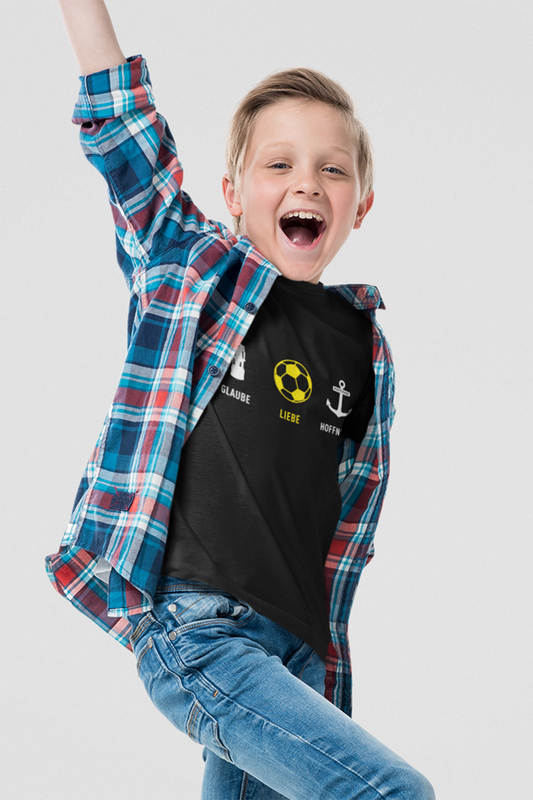 T-Shirt Mini Creator BVB Glaube Liebe Hoffnung