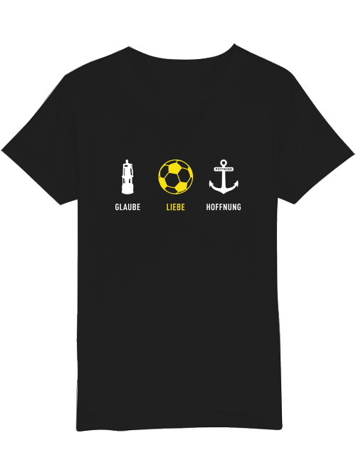 T-Shirt Mini Creator BVB Glaube Liebe Hoffnung